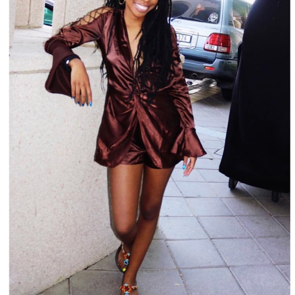 Brown Romper